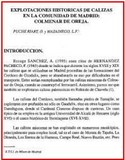 Explotaciones Historicas